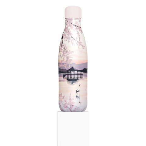 Izy Thermos Butelka - Sunset Lake - 500 ml