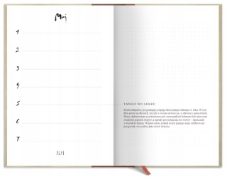 Planer Japoński tygodniowy - kalendarz bezdatowy