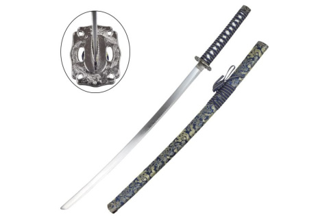 Replika miecza samurajskiego Hattori Hanzo Blue