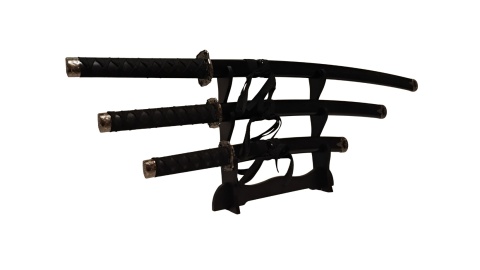 Repliki mieczy samurajskich - komplet 3 szt.