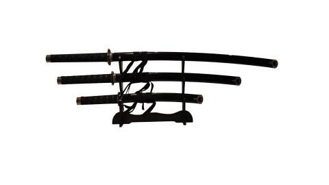 Repliki mieczy samurajskich - komplet 3 szt.